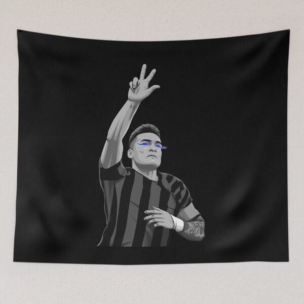 Item preview, Lautaro Martinez Black and White Version designed and sold by Aldduardo.
