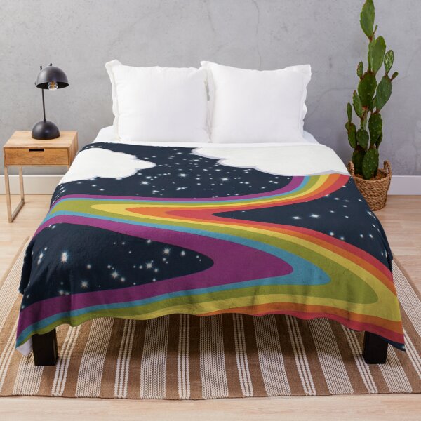 Item preview, Retro 90s 2000s Y2K Rainbow and Stars designed and sold by Skull Fern.