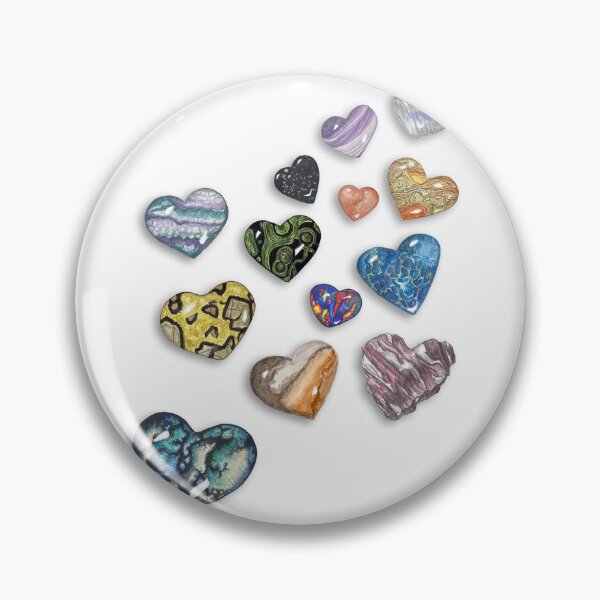 Item preview, Spilled Crystal Hearts designed and sold by MorelMeadows.