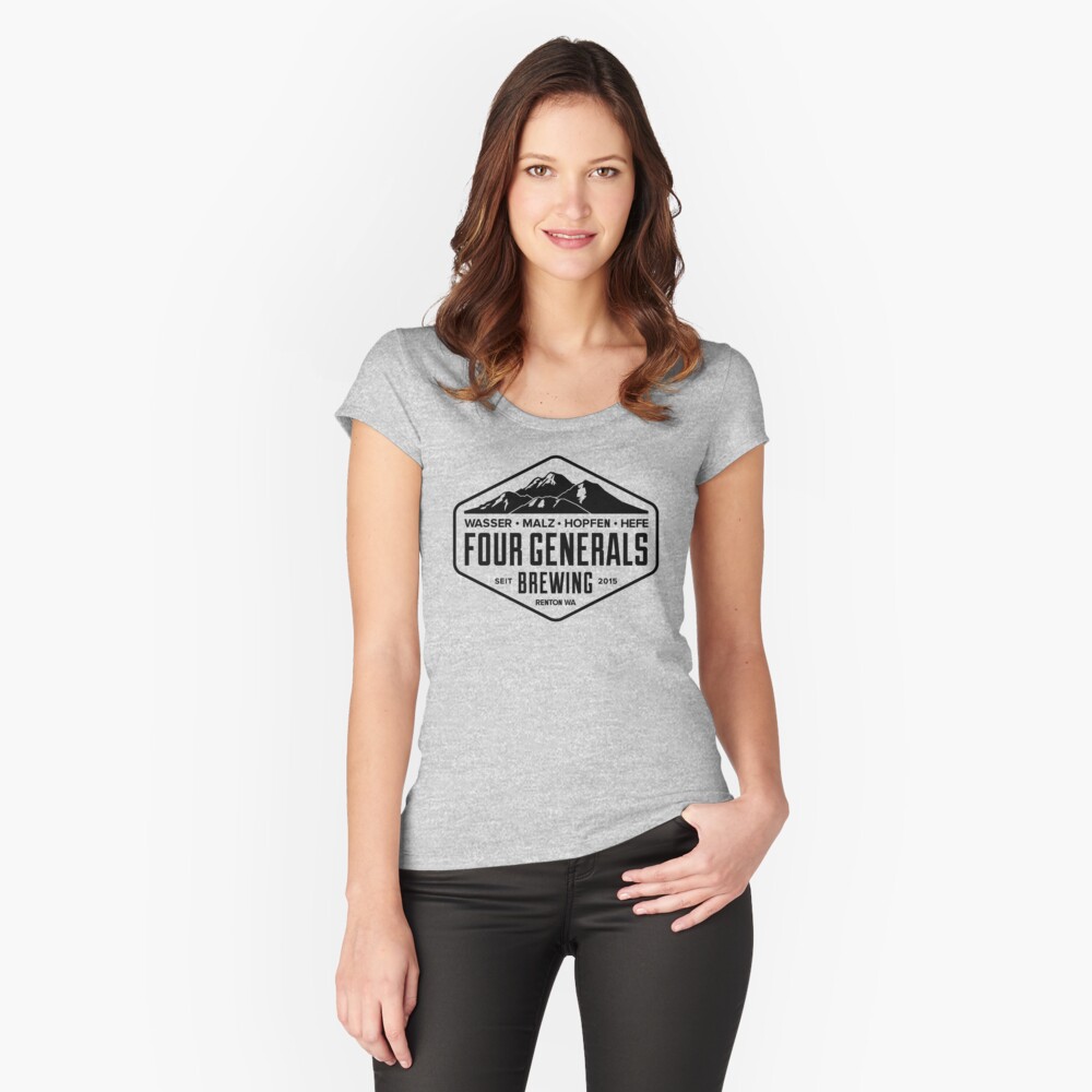Item preview, Fitted Scoop T-Shirt designed and sold by md11hud.