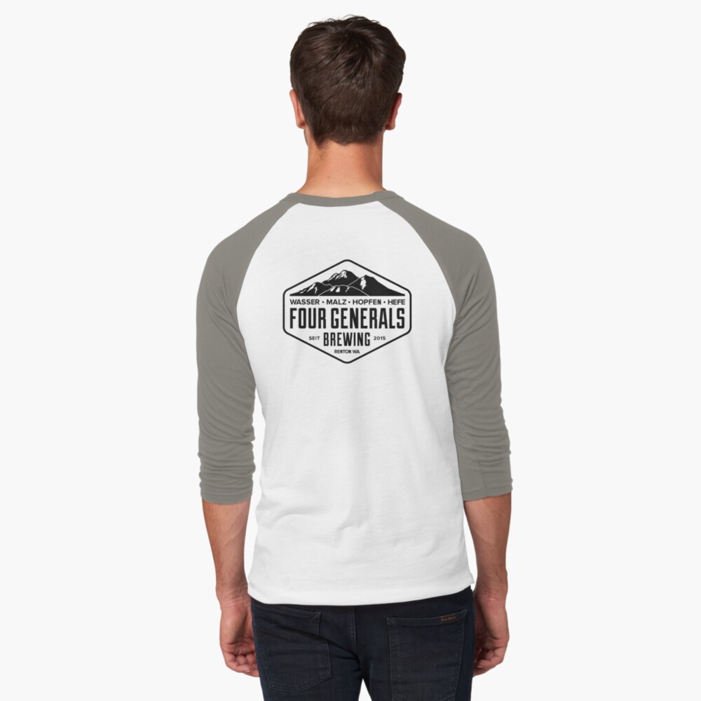 Item preview, Baseball ¾ Sleeve T-Shirt designed and sold by md11hud.
