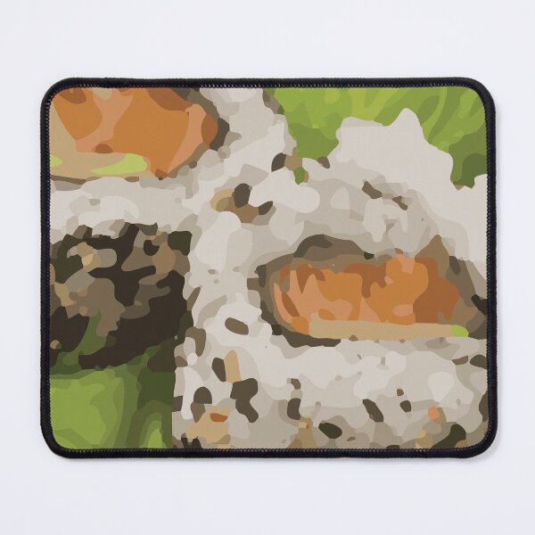 Item preview, Kawaii Sushi with Lettuce Sticker – Cute Japanese Food Art designed and sold by QuteStuffHere.