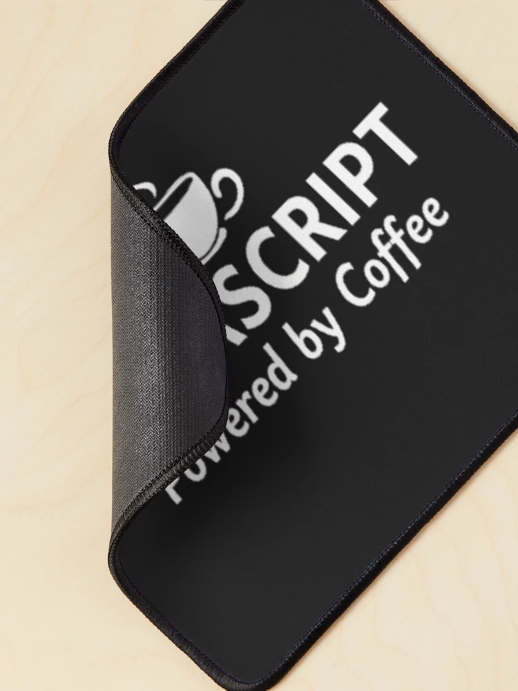 Thumbnail 2 of 5, Mouse Pad, JavaScript & Coffee – Code Fuel Tee designed and sold by ColorsSoul ⭐️⭐️⭐️⭐️⭐️.