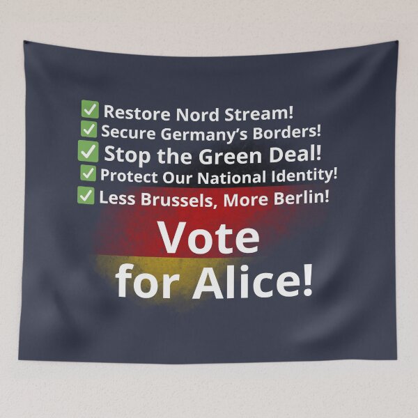Item preview, Alice Weidel’s Vision for Germany designed and sold by Meandmyshop.