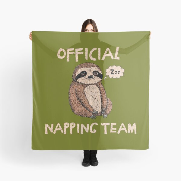 Item preview, Sleepy Sloth, Official Napping Team designed and sold by Mariana Piana.