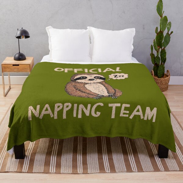Item preview, Sleepy Sloth, Official Napping Team designed and sold by Mariana Piana.