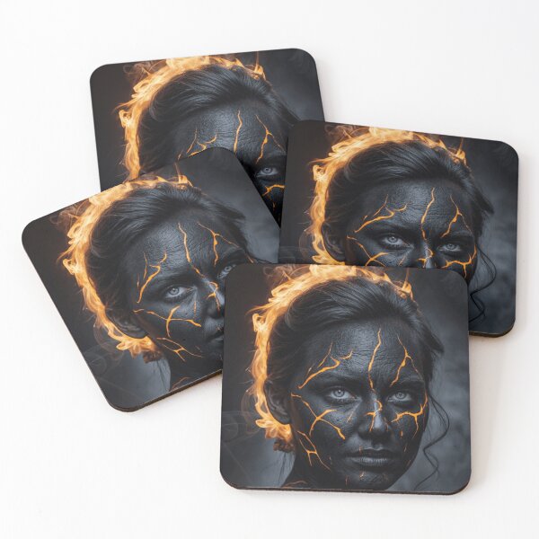 Item preview, WOMAN OF FIRE designed and sold by origingallery.