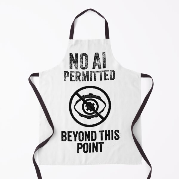 Item preview, NO AI PERMITTED BEYOND THIS POINT - Weathered Warning  designed and sold by CatchiBatchi.