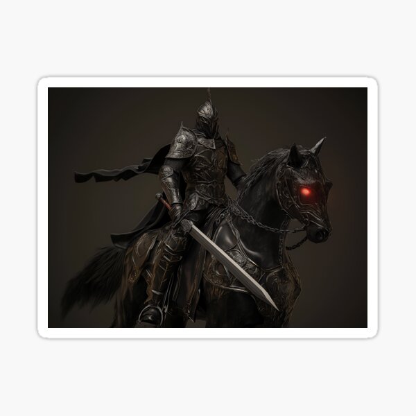 The Black Knight Armor #5 Sticker