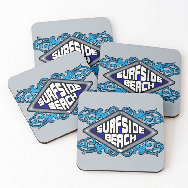 Item preview, Surfside Beach South Carolina emblem retro sign designed and sold by studioss76.