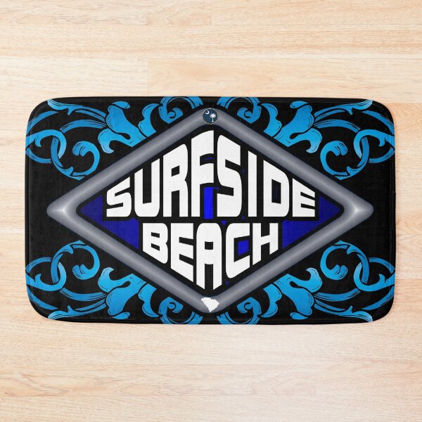 Item preview, Surfside Beach South Carolina emblem retro sign designed and sold by studioss76.