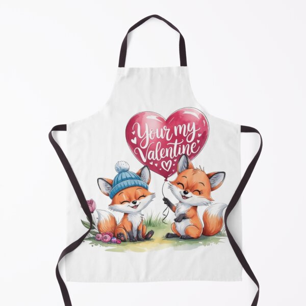 Item preview, I Choose You – Cute Foxes with Big Heart Balloon | Valentine 2025 Romantic Scene designed and sold by InspiredCreatives.