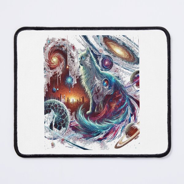 Item preview, Cosmic Cat – Guardian of the Stars color adaptive designed and sold by Phoenix Créations.