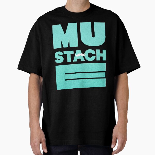 Vista previa del artículo con la obra «BIGOTE - TEXTURADO AZUL CLARO», diseñado y vendido por DJ FAKEMUSTACHE.