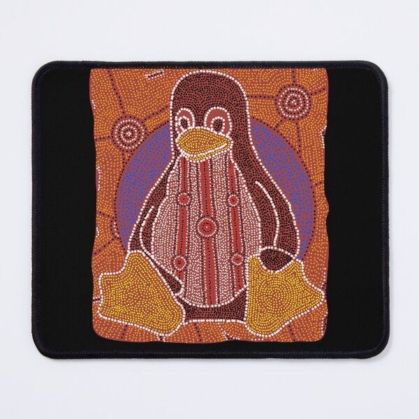 Item preview, Tux (Solid background) designed and sold by Linux Australia.