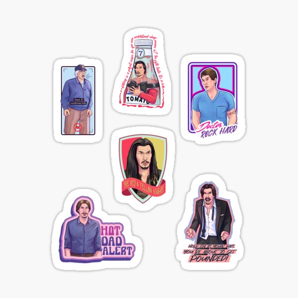 Aperçu de l'œuvre Personnages de SNL avec Adam Driver créée et vendue par cndcrd.