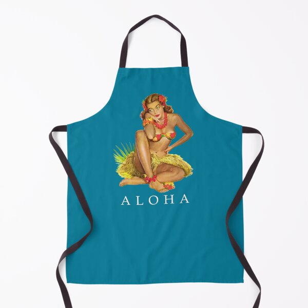 Aperçu de l'œuvre Aloha d'Hawaï - Affiche originale de voyage vintage créée et vendue par -Koleidescope.