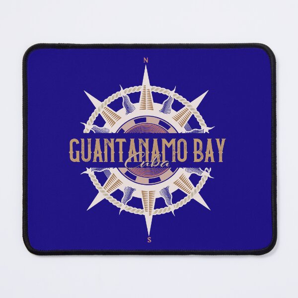 Item preview, Guantanamo Bay Cuba Compass Rose designed and sold by CharltonWiggins.