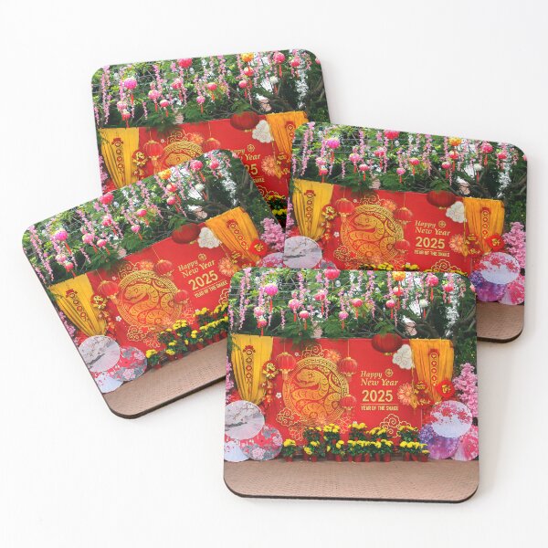 Item preview, Welcoming the Year of the Snake 2025   CHÚC MỪNG NĂM MỚI designed and sold by heatherfriedman.