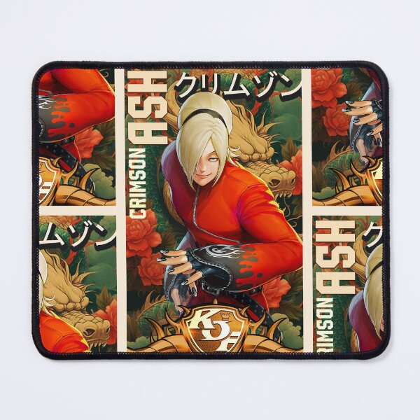 Item preview, Ash Crimson Arcade Retro King of Fighters Gaming Art designed and sold by Back2Collage.