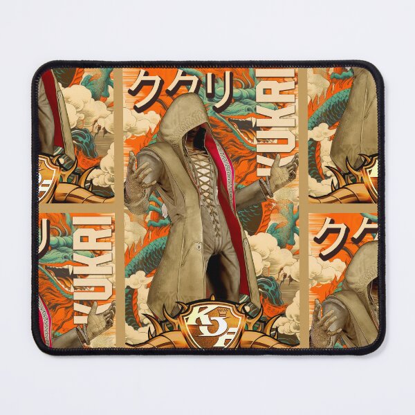 Item preview, Kukri Arcade Retro King of Fighters Gaming Art designed and sold by Back2Collage.