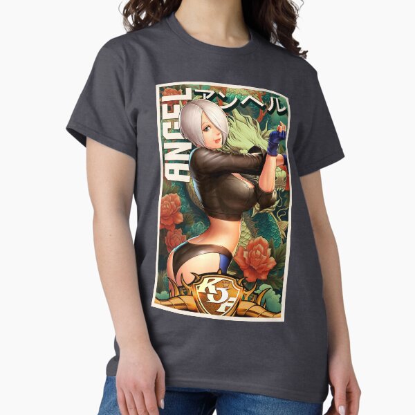 Angel Arcade Retro King of Fighters Gaming Art Classic T-Shirt