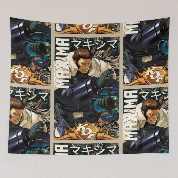 Item preview, Maxima Arcade Retro King of Fighters Gaming Art designed and sold by Back2Collage.