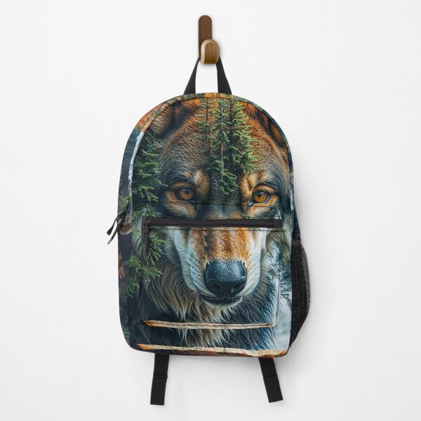 Item preview, Grey Wolf Waterfall and Forest designed and sold by Skye Ryan-Evans.