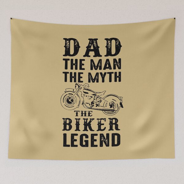 Item preview, "Legendary Biker Dad Gift – Motorcycle Enthusiast design for Father's Day 2025" designed and sold by artworkathome.
