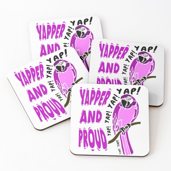 Item preview, Yapper and Proud (Funny Parrot Design) designed and sold by Donsean22.