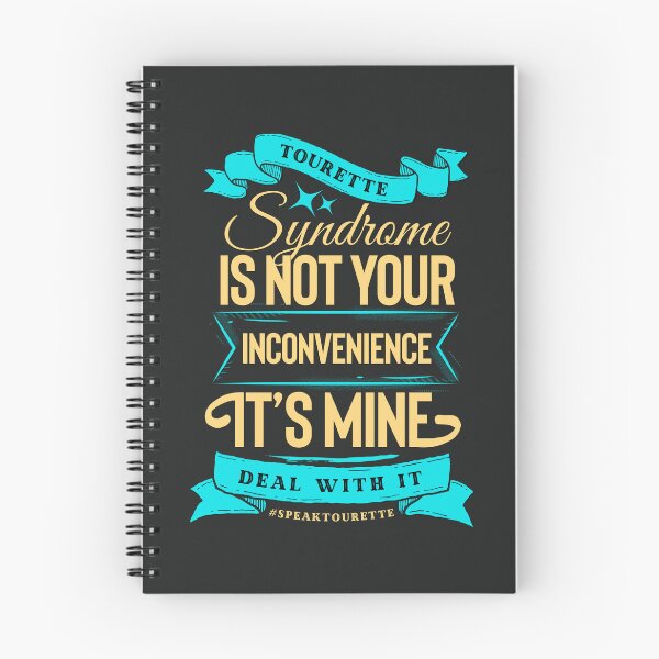Item preview, Tourette Syndrome Is Not Your Inconvenience It’s Mine Deal With It - Tourettes Awareness ADHD designed and sold by MJDezigns.