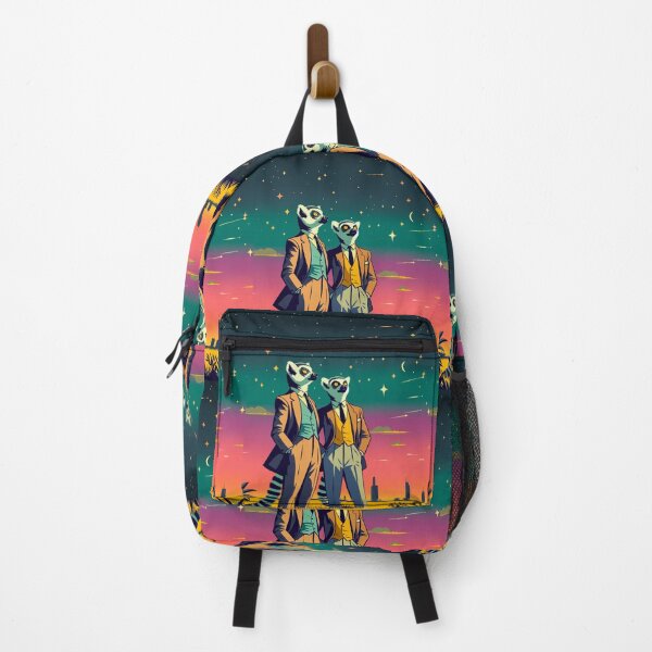 Vista previa del artículo con la obra «Lémures gays observando las estrellas», diseñado y vendido por Ghost on Toast.