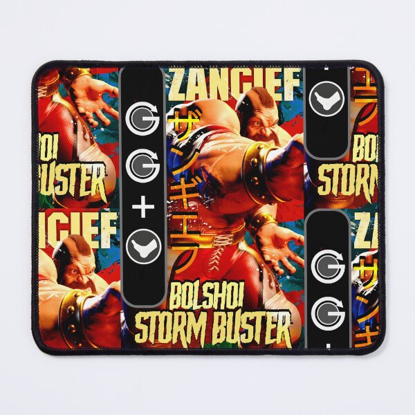 Item preview, Zangief Bolshoi Storm Buster Retro Street Fighter Gaming Art designed and sold by Back2Collage.