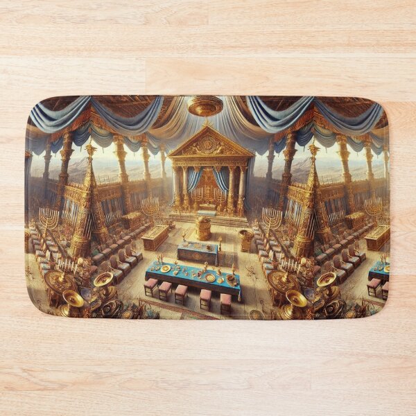Item preview, Inside The Tabernacle: A Sacred Dwelling in the Wilderness KJV Bible designed and sold by Meta2Physical.