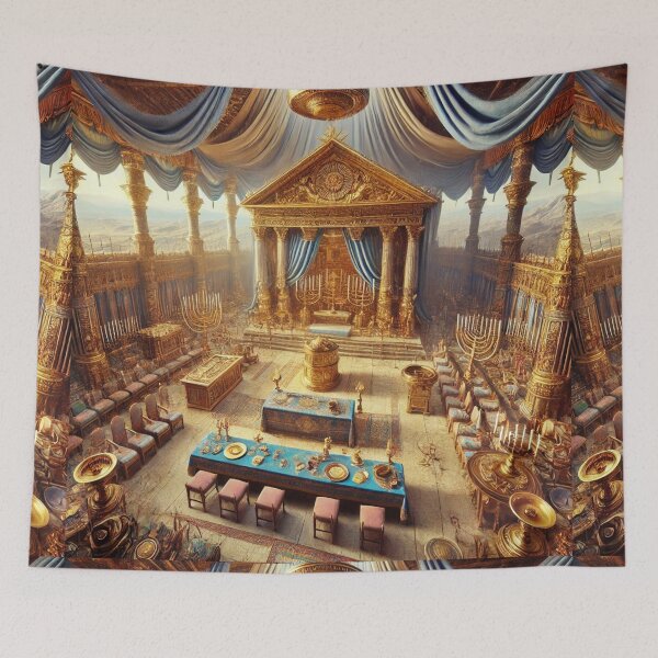 Item preview, Inside The Tabernacle: A Sacred Dwelling in the Wilderness KJV Bible designed and sold by Meta2Physical.