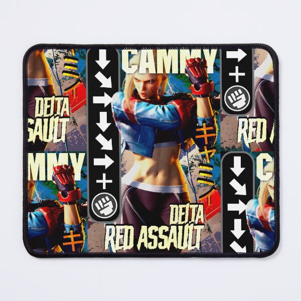 Item preview, Cammy Delta Red Assault Retro Street Fighter Gaming Art designed and sold by Back2Collage.