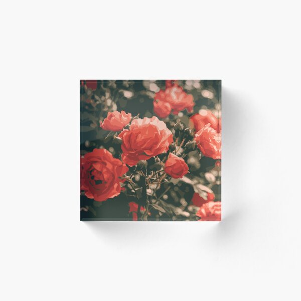 Item preview, Dramático rosal rojo designed and sold by Lyonyx.