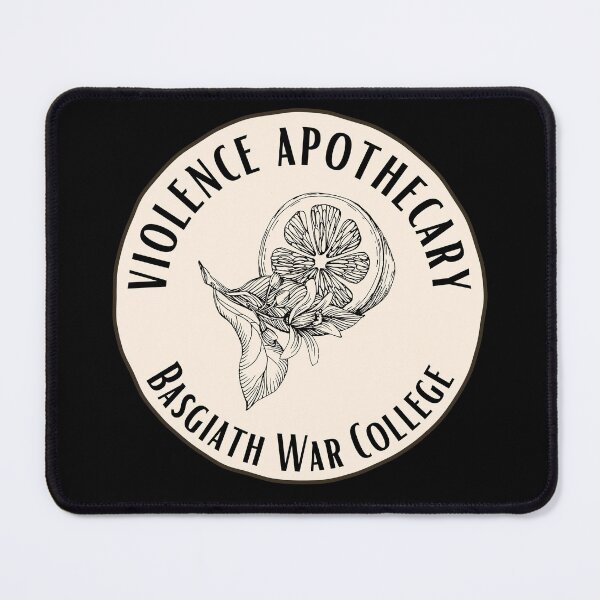 Item preview, violence apothecary Basgiath War College designed and sold by AoSora.