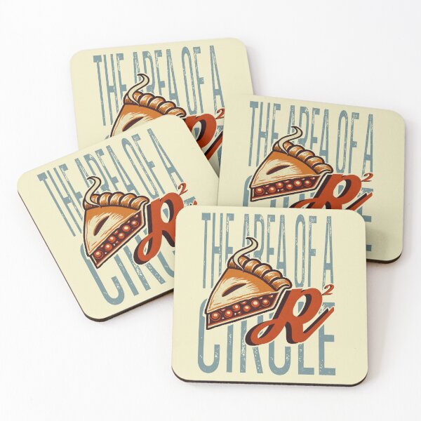Item preview, Retro Math Nerd Pi Pun | The Area of a Circle Vintage Design designed and sold by Gawii.