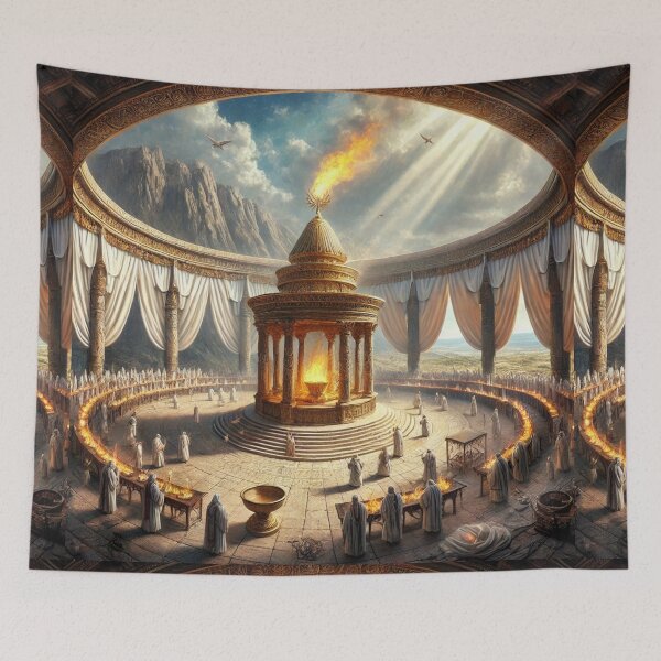 Item preview, The Outer Court of the Tabernacle: The Gateway to Divine Worship designed and sold by Meta2Physical.