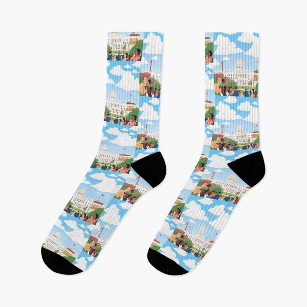 Item preview, Cartoon Urban Retreats Iconic Landmarks Cityscape Parks Life designed and sold by ART ATTACK ZONE.