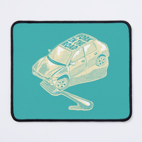 Item preview, Fork in the road rally car crash designed and sold by piedaydesigns.