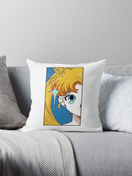 Item preview,  Pixel Art Of Anime Character's Face designed and sold by mariaflaviane.