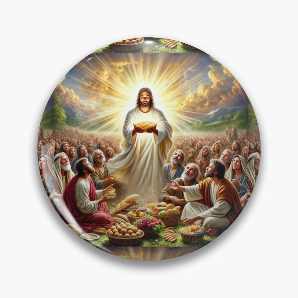 Item preview, The Miracle of the Loaves and Fishes: Jesus Feeds the 5,000 designed and sold by Meta2Physical.