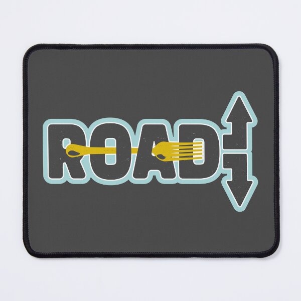 Item preview, Fork in the road typography text art designed and sold by piedaydesigns.