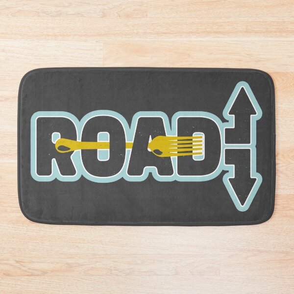 Item preview, Fork in the road typography text art designed and sold by piedaydesigns.