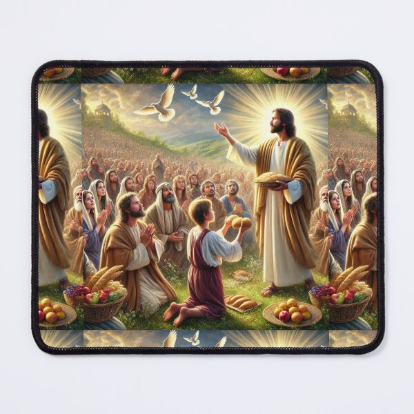 Item preview, The Blessing of the Loaves and Fishes: The Miracle Begins designed and sold by Meta2Physical.
