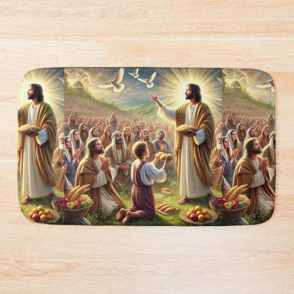 Item preview, The Blessing of the Loaves and Fishes: The Miracle Begins designed and sold by Meta2Physical.
