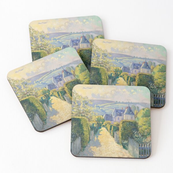 Item preview, French Château – Impressionist French Painting. Art By Carraann  designed and sold by CARRAANN.