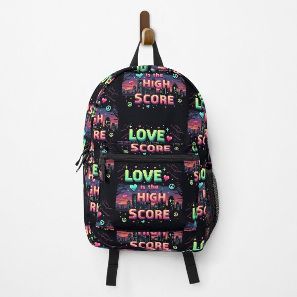 Item preview, Retro Gaming Love High Score Pixel Art designed and sold by Taans-Creation.